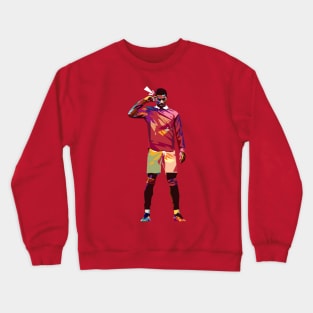 Marcus Rashford red Crewneck Sweatshirt